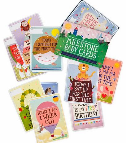 MILESTONE Cards Milestone Baby Cards