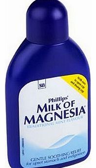 Milk of Magnesia Phillips Milk of Magnesia Liquid. Traditional