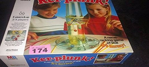 Milton Bradley Ker-plunk! A Nerve Racking Game of Skill Its Kerazy By MB Games, (1986 Version)