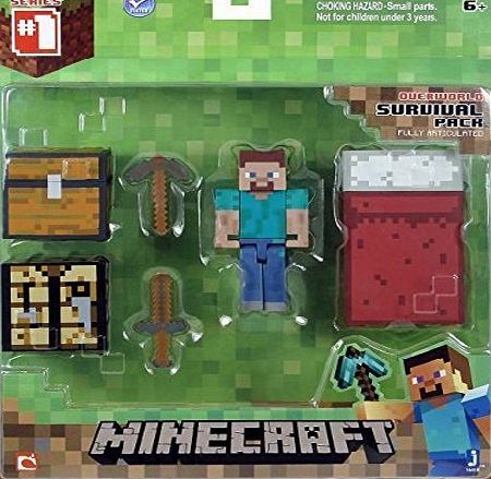 Minecraft Core Player Survival Pack Action Figure by Minecraft