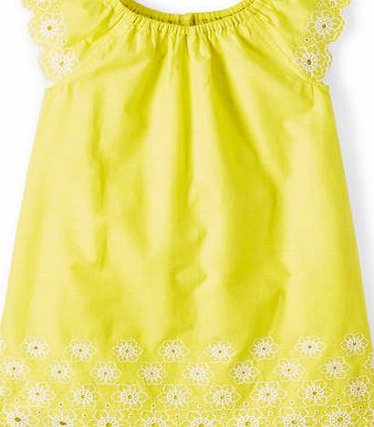Mini Boden Broderie Summer Dress Sherbet Lemon Mini Boden,