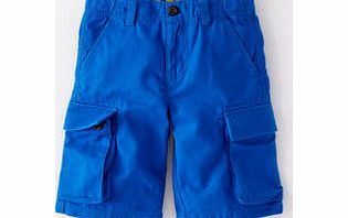 Mini Boden Cargo Shorts, Electric Blue,Orange,Tennis