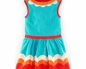 Mini Boden Colourful Knitted Dress, Kingfisher 34559005