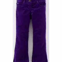 Cord Bootleg Jeans, Violet,Amazon Green 34192120