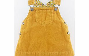Mini Boden Cord Dungaree Dress, Yellow,Cadet Blue 34245845