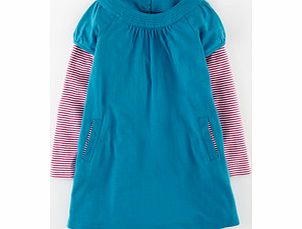 Mini Boden Easy Jersey Dress, Kingfisher,Berry,Jade,Violet
