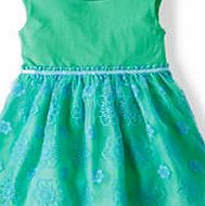 Mini Boden Embroidered Party Dress, Pea 34806885