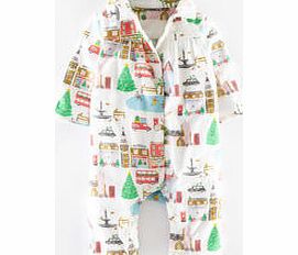 Flannel Printed All-in-one, Christmas Town