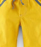Mini Boden Fun Roll-up Trousers, Yellow 34551549