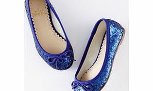 Mini Boden Glitter Ballet Flats, Blue,Multi,Silver 34183707