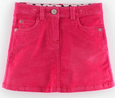 Mini Boden, 1669[^]34886523 Heart Pocket Jean Skirt Sweetheart Pink Cord