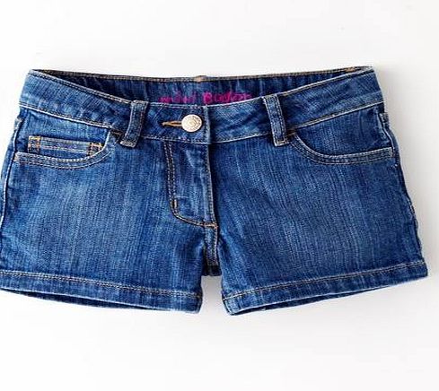Mini Boden Heart Pocket Shorts, Denim 33794124