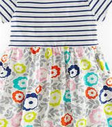 Mini Boden Hotchpotch Jersey Dress, Multi Daisy Vine 34553651