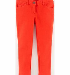 Mini Boden Jersey Jeans, Bright Orange 34203752