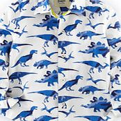 Mini Boden Jurassic Shirt, Blue Camo Dino 34561845