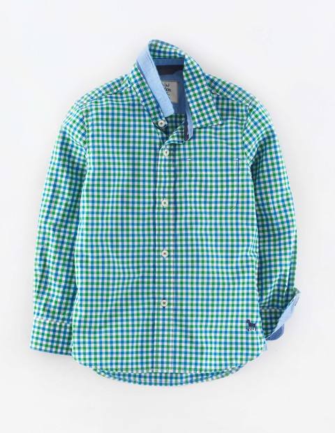 Mini Boden Laundered Shirt Green Mini Boden, Green 34931667