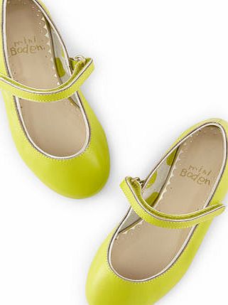 Mini Boden Leather Mary Janes, Pear 34522847
