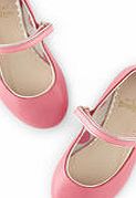 Mini Boden Leather Mary Janes, Powder Pink 34523134