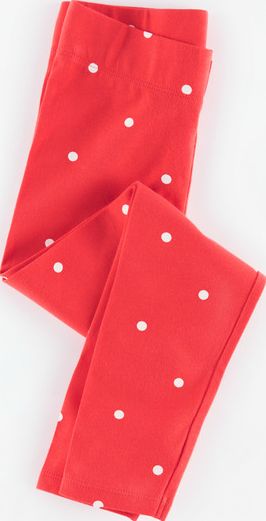 Mini Boden, 1669[^]34904474 Leggings Washed Red Spot Mini Boden, Washed Red