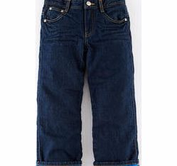 Mini Boden Lined Jeans, Dark Denim,Johnnie Red Cord,Mid