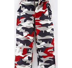 Lined Skate Pants, Red Camouflage 34331330