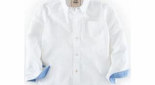 Mini Boden Oxford Shirt, White 34562322