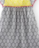Mini Boden Pretty Crinkle Dress, Seal Flower Stamp 34597476