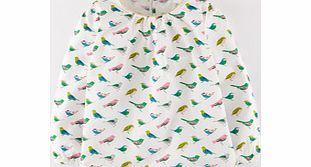 Mini Boden Pretty Printed Top, Multi Garden Birds 34208702