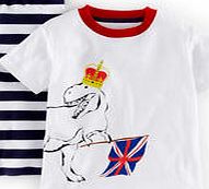 Mini Boden Printed Pyjamas, Navy Dinosaur 34563387