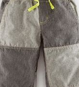 Mini Boden Rib Waist Shorts, Denim Hotchpotch 34589655