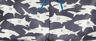 Mini Boden Swim Trunks, Slate/Ecru Giant Sharks 34486050