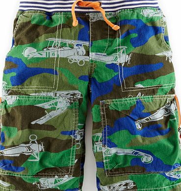 Mini Boden Techno Shorts, Green 34555219