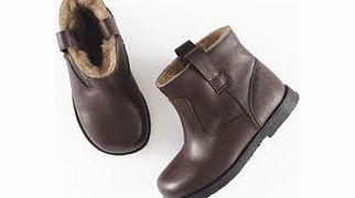 Mini Boden Vintage Leather Boots, Brown 34240945