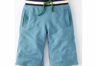 Mini Boden Washed Sweatshorts, Airforce,St. Tropez Red,Navy