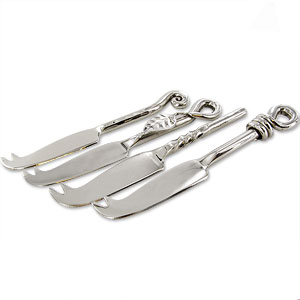 Cheese Four Knife Mixed Set