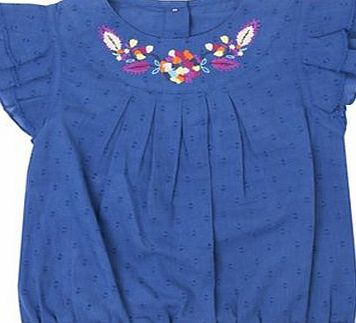 mini club embroidered blouse 12-18 Months
