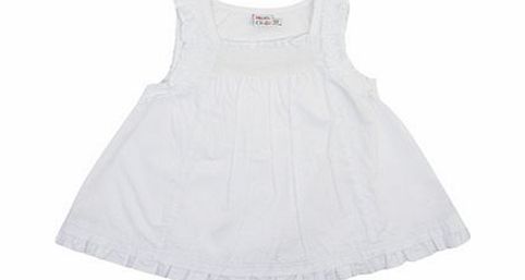 mini club white pretty blouse 10192589002