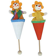 Cone Pop Up Puppet