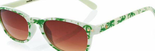 Mini Rodini Boys Mini Rodini PALM Sunglasses - LT. GREEN