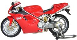 1:12 Scale Ducati 996 Street Version Red