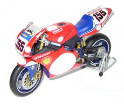 Minichamps 1:12 Scale Ducati 996 Superbike 2001 - Ben Bostrom