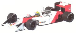 Minichamps 1:12 Scale McLaren MP 4/4 1988 Race Car - Ayrton Senna