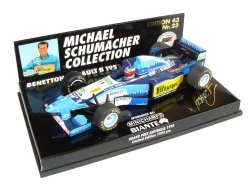 Minichamps 1:43 Scale Benetton B195 Australia GP M.Schumacher Ed 43 Nr 23 Biante Ltd Ed 1.995 pcs