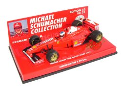 Minichamps 1:43 Scale Ferrari F310B Winner Magny Cours GP Ed 43 Nr 35 Schumacher (Side Cam)Ltd Ed 9,999