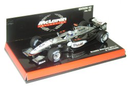 1:43 Scale McLaren Mercedes MP 4/17 Race Car 2002 - David Coulthard
