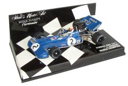 Minichamps 1:43 Scale Tyrrell 003 1971 - J.Stewart (World Champion)