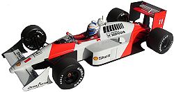 1:12 Scale McLaren MP 4/4 1988 Race Car - Alain Prost