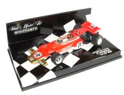 Minichamps 1:43 Scale Lotus 72 1970 1st GP Win - E. Fittipaldi