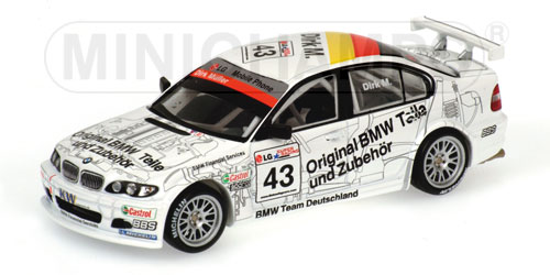 Minichamps BMW 320i Team Deutschland ETCC Barcelona 2003