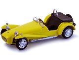 Minichamps Die-cast Model Lotus Super 7 1968 (1:43 scale in Yellow)